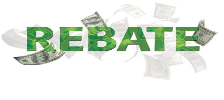 Don't forget to use your Rebate. 